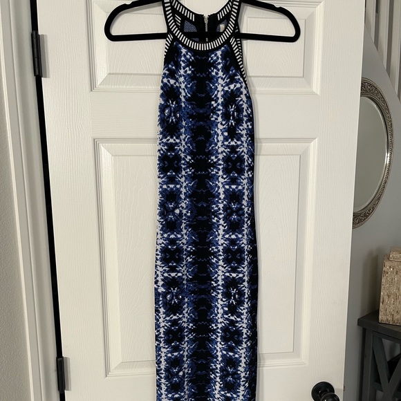 Rachel Roy blue tie dye midi dress - Picture 6 of 8